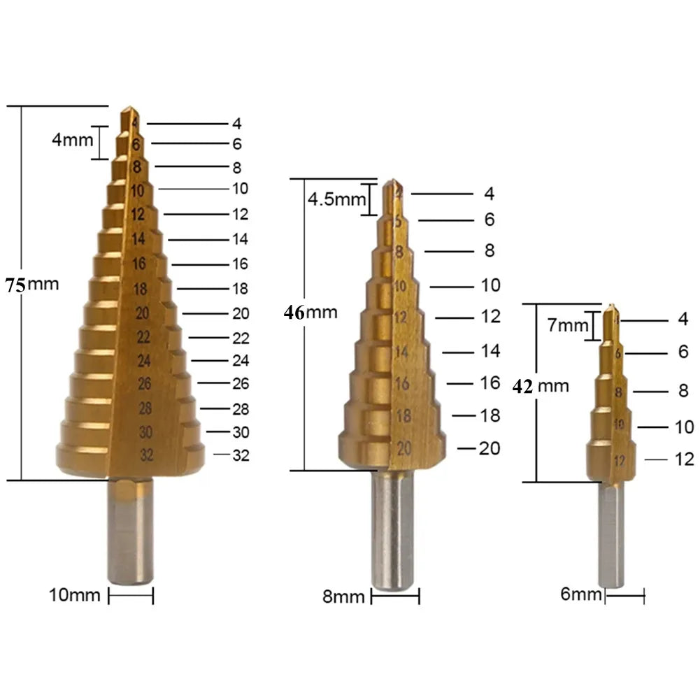 Titanium Coated Wood and Metal Drilling Set - Smart Shop (Online Store for wise shoppers) 