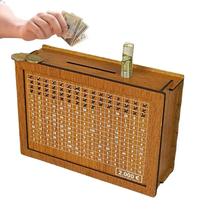 Decorative Wooden Money Box - Smart Shop (Online Store for wise shoppers) 