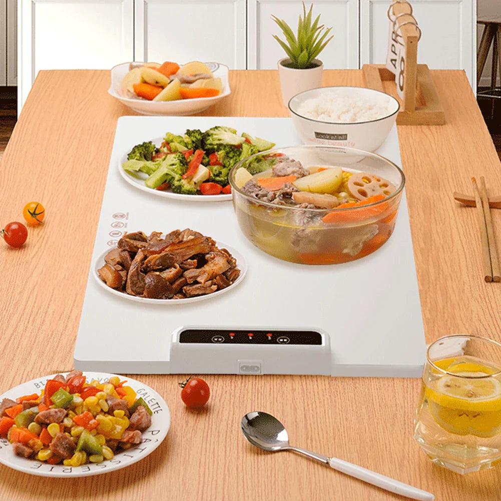 Foldable Food Warmer Tray with Adjustable Temperature - Smart Shop (Online Store for wise shoppers) 