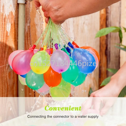 111pcs Quick-Fill Water Balloons - Ultimate Summer Fun for Kid