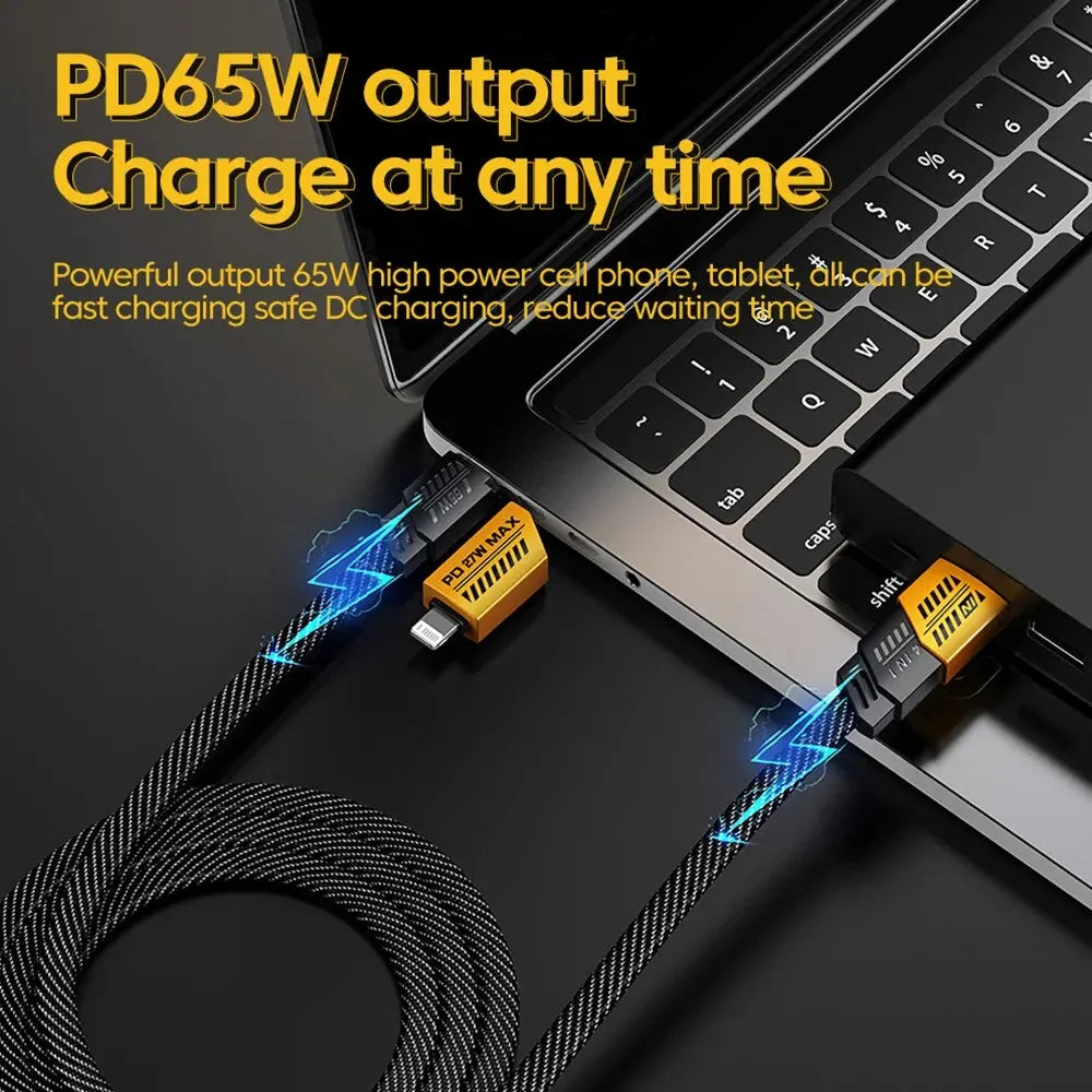 Ultra Strong 4 in 1 Fast Charge Data Cable - Smart Shop (Online Store for wise shoppers) 