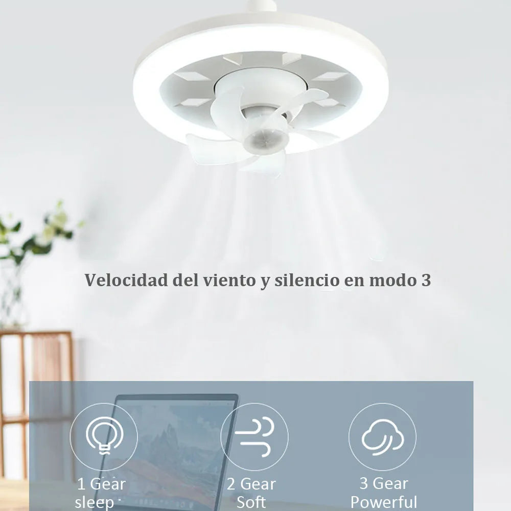 2 in 1 Swivel Fan LED Lamp - Smart Shop (Online Store for wise shoppers) 