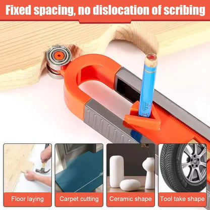 Adjustable Contour Scribing Tool with Precision Lock