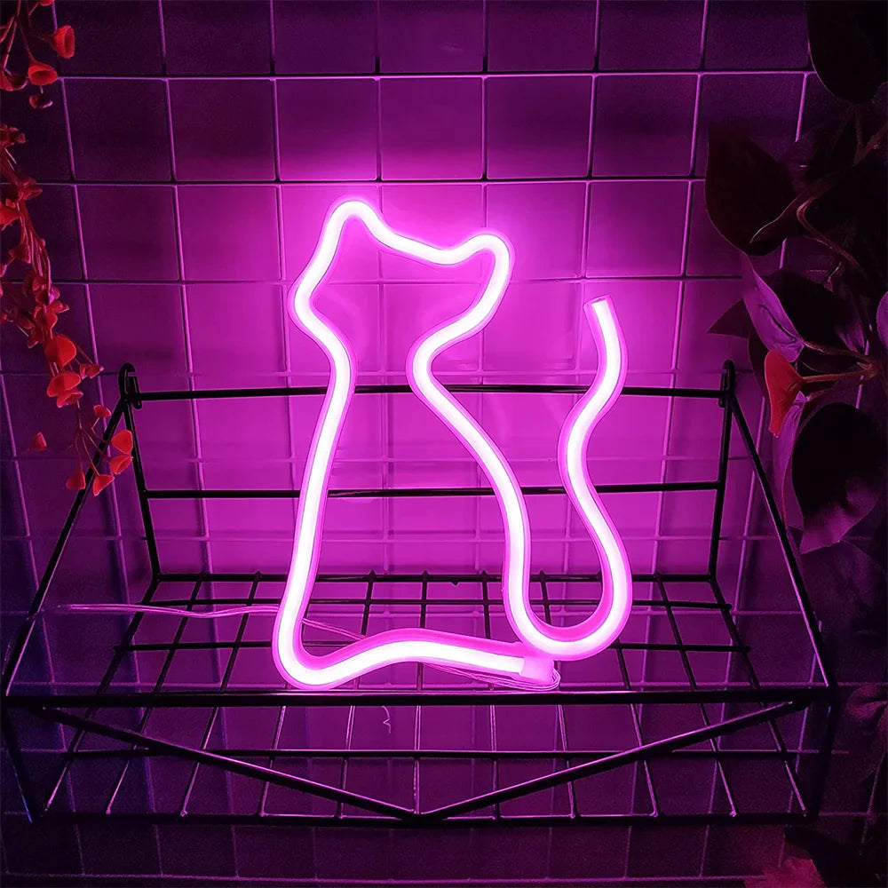 USB/Battery-Powered LED Neon Sign