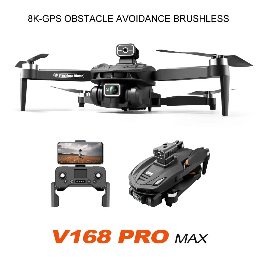 Xiaomi V168 Drone 8K HD GPS Professional Aerial Photography Drone