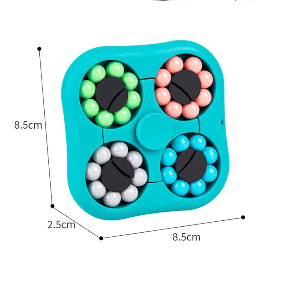 Magic Rotating Puzzle Cube Fidget Toy for Kids & Adults