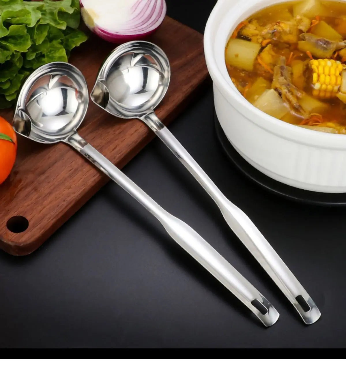 Stainless Steel Colander Soup Spoon - Smart Shop (Online Store for wise shoppers) 