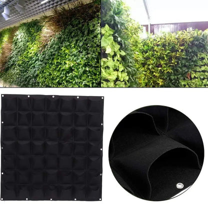 Wall Mounted Planting Grow Bags- 49 Pockets - Smart Shop (Online Store for wise shoppers) 