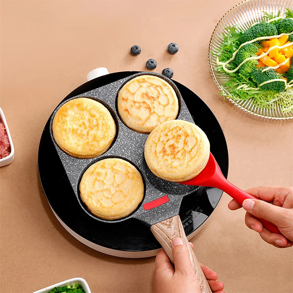 Multifunctional 3 In 1 Non-Stick Frying Pan - Smart Shop (Online Store for wise shoppers) 