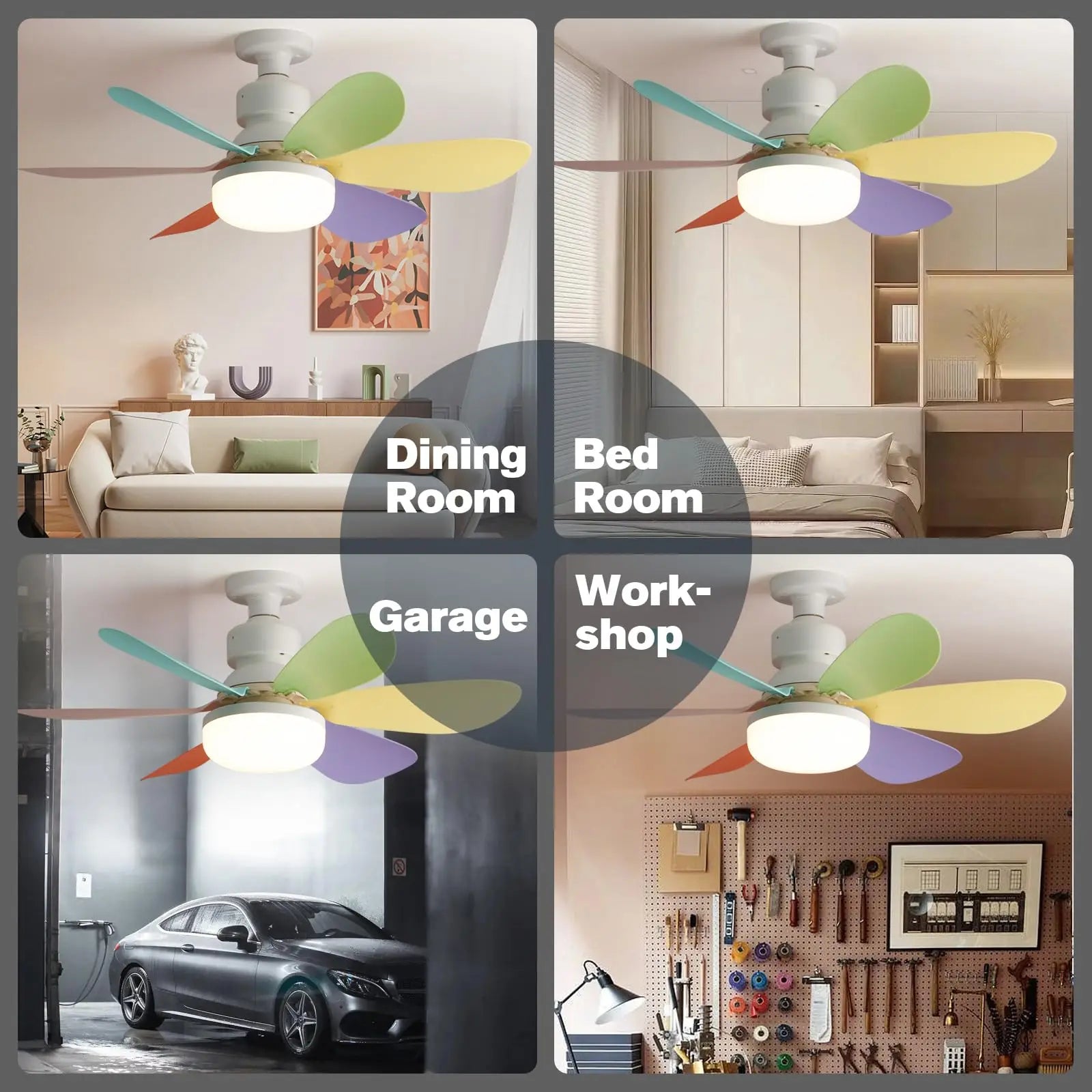 Socket Ceiling Fan with Light - Smart Shop (Online Store for wise shoppers) 