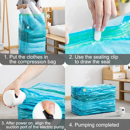 Powerful Compressed Vacuum Storage Bag - Smart Shop (Online Store for wise shoppers) 