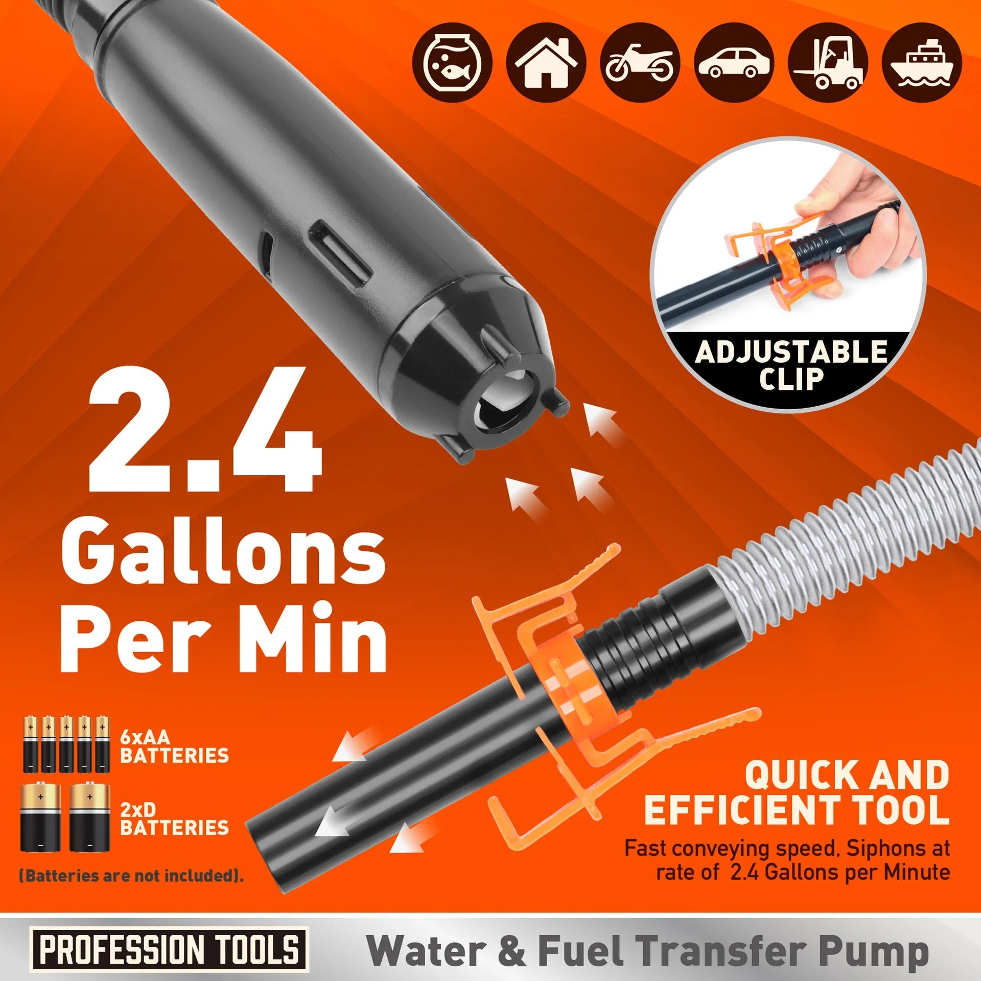 Handheld Electric Fuel Transfer Pump - Smart Shop (Online Store for wise shoppers) 