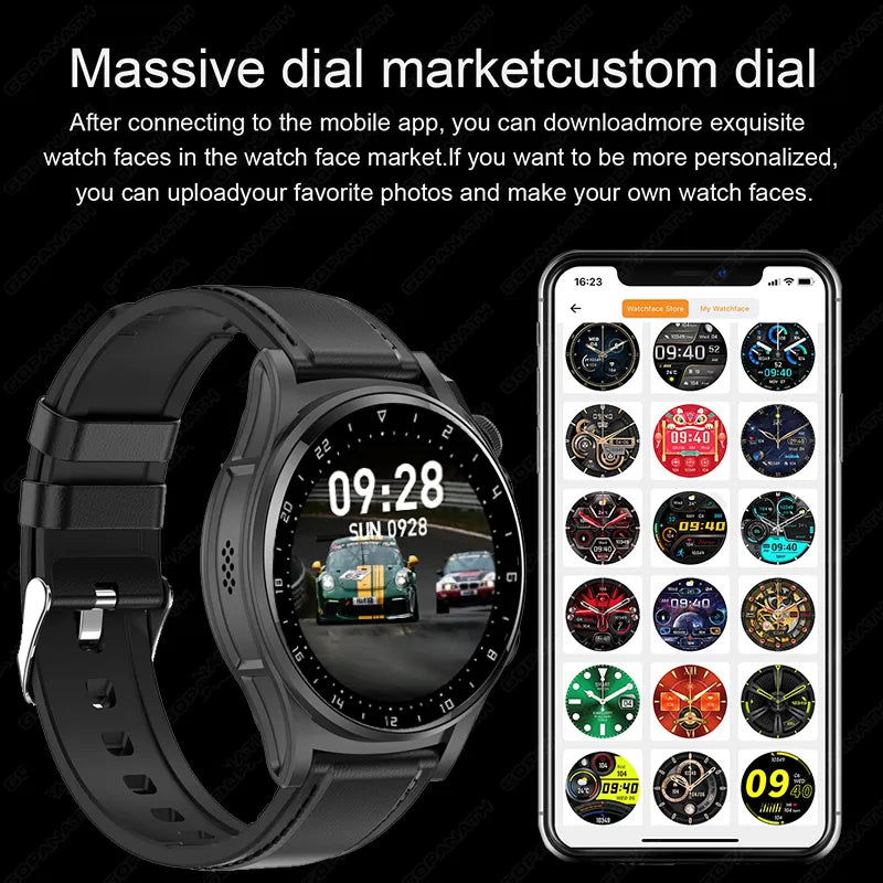 Smart Two-in-one Bluetooth Watch