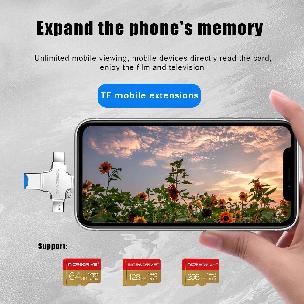 4 in 1 Memory Disk Flash Drive - Smart Shop (Online Store for wise shoppers) 