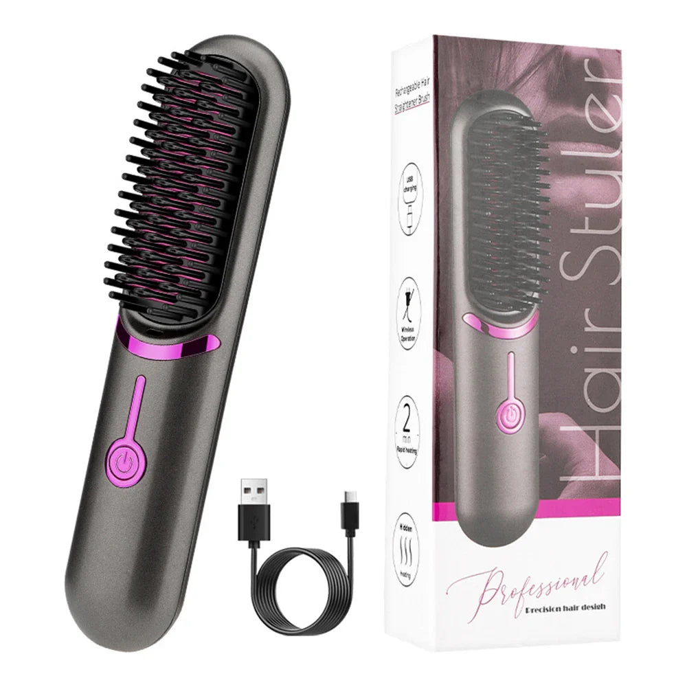 Wireless Hair Straightener Comb - Smart Shop (Online Store for wise shoppers) 