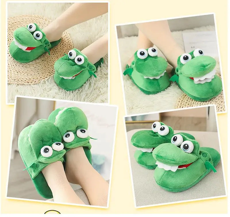 Crocodile Cotton Slippers - Smart Shop (Online Store for wise shoppers) 