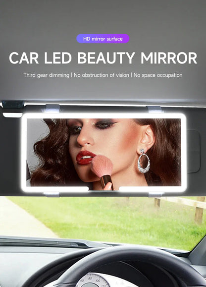 Universal Rechargeable Car Sun Visor LED Mirror - Smart Shop (Online Store for wise shoppers) 