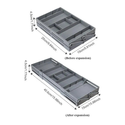 Multi Level Collapsible Organizer Drawer - Smart Shop (Online Store for wise shoppers) 