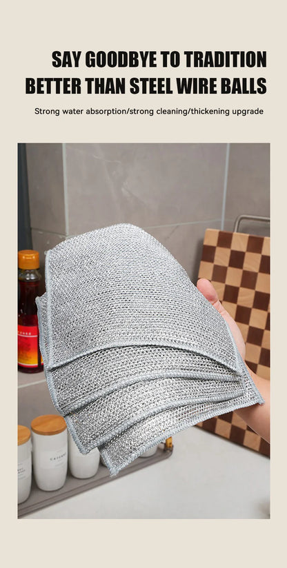 Microfiber Kitchen Dishwashing Cloth - Smart Shop (Online Store for wise shoppers) 