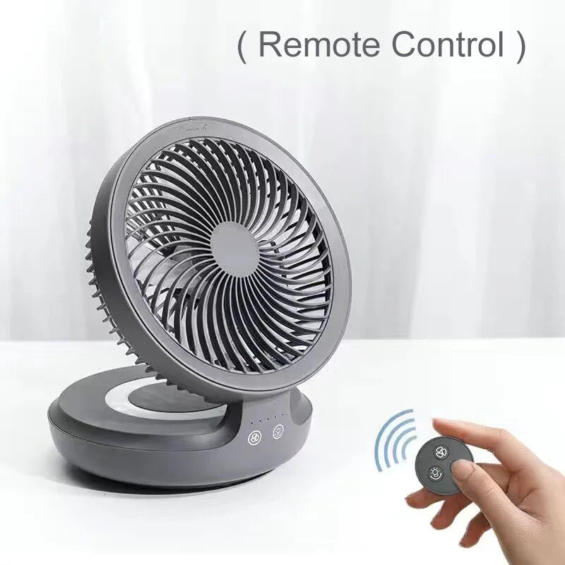 USB Rechargeable Fan with Lamp - Smart Shop (Online Store for wise shoppers) 