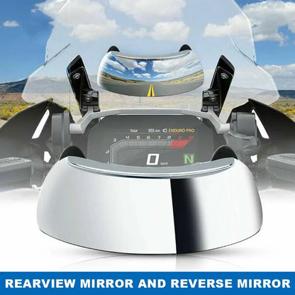 Motorcycle180 Degree Wide Angle Rearview Mirror - Smart Shop (Online Store for wise shoppers) 