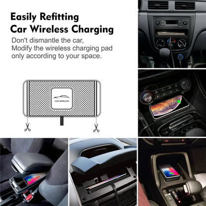 Car Anti-Slip Fast Wireless Charger Pad - Smart Shop (Online Store for wise shoppers) 