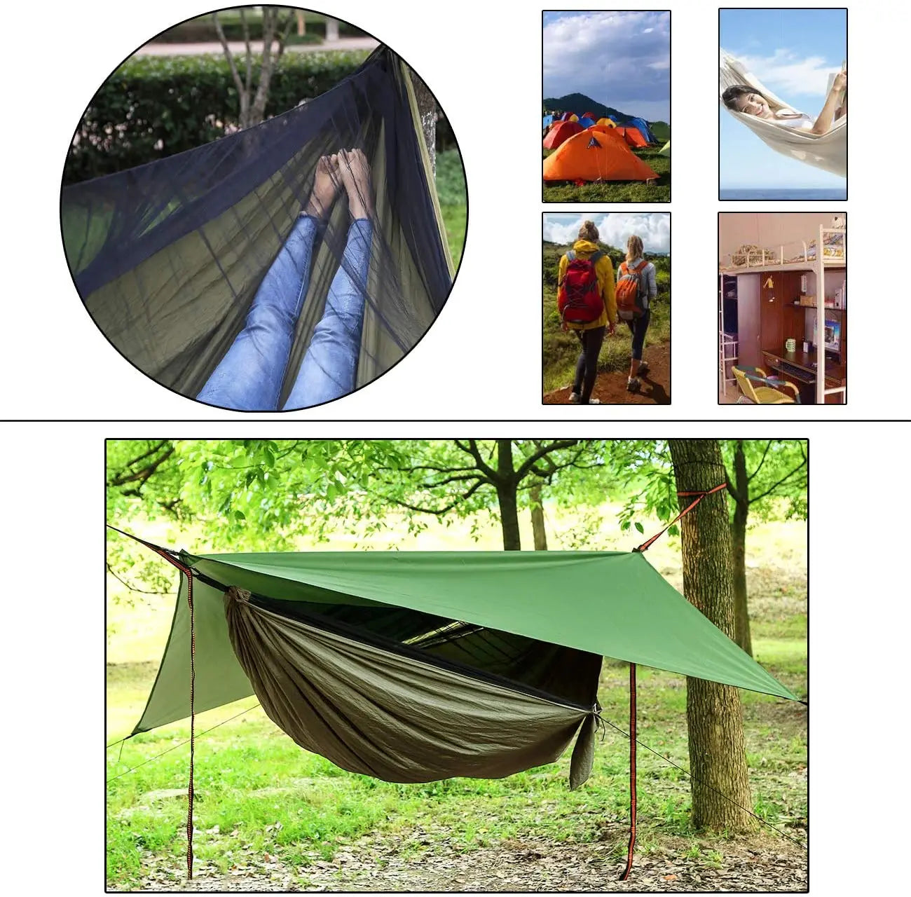 Camping Hammock With Mosquito Net - Smart Shop (Online Store for wise shoppers) 