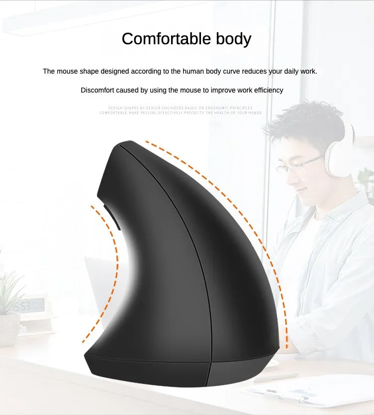 Ergonomic Wireless Vertical Mouse - Smart Shop (Online Store for wise shoppers) 