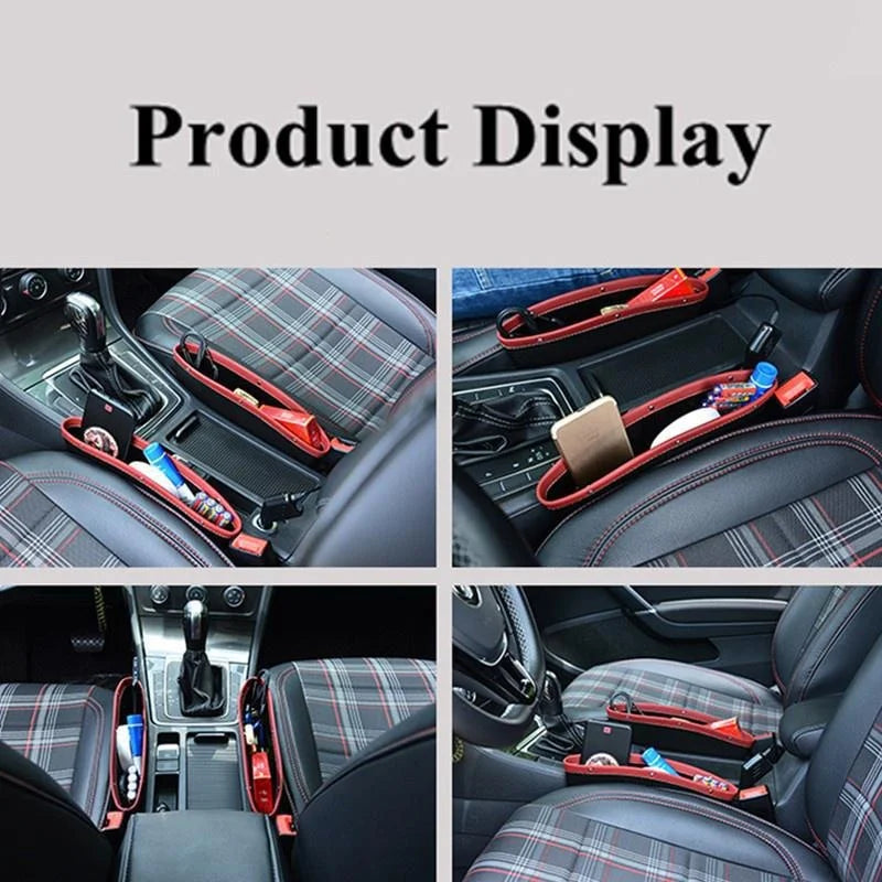 Car Seat Gap Organizer - Multifunctional Storage Pouch