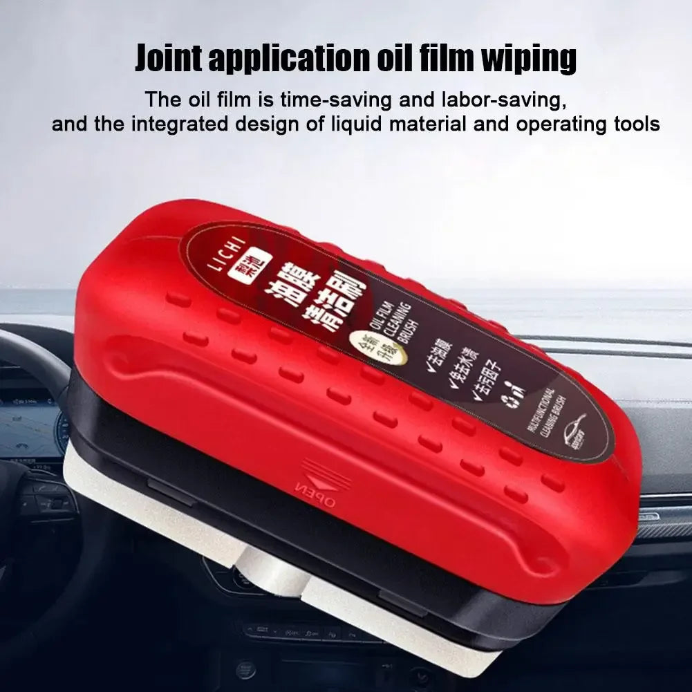 Powerful Car Glass Oil Film Remover & Windshield Cleaner