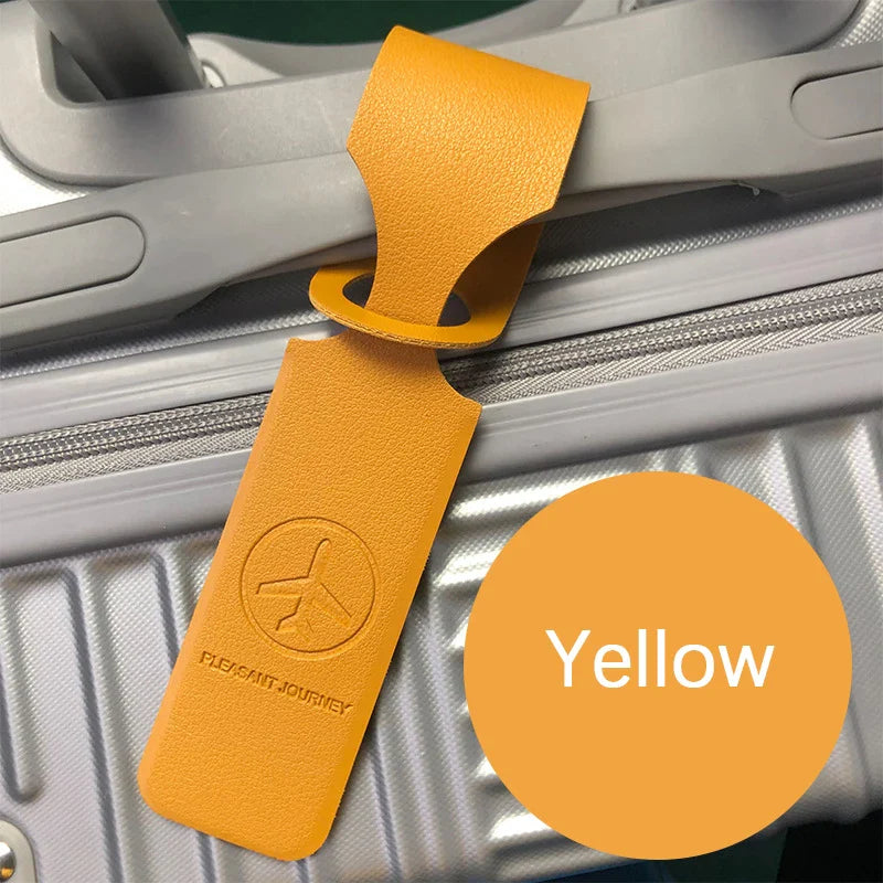 Portable Leather Luggage Tag - Smart Shop (Online Store for wise shoppers) 