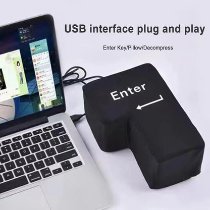 Soft Anti-Stress Enter Key Pillow - Smart Shop (Online Store for wise shoppers) 