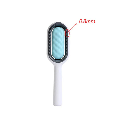 Double-Sided Pet Hair Removal Grooming Brush for Cats and Dogs