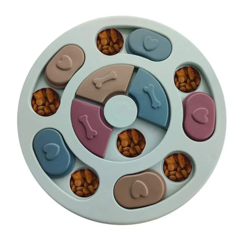 Interactive Dog Puzzle Slow Feeder Toy