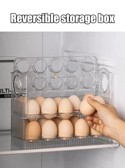 3-layer Flip Egg Storage Box - Smart Shop (Online Store for wise shoppers) 