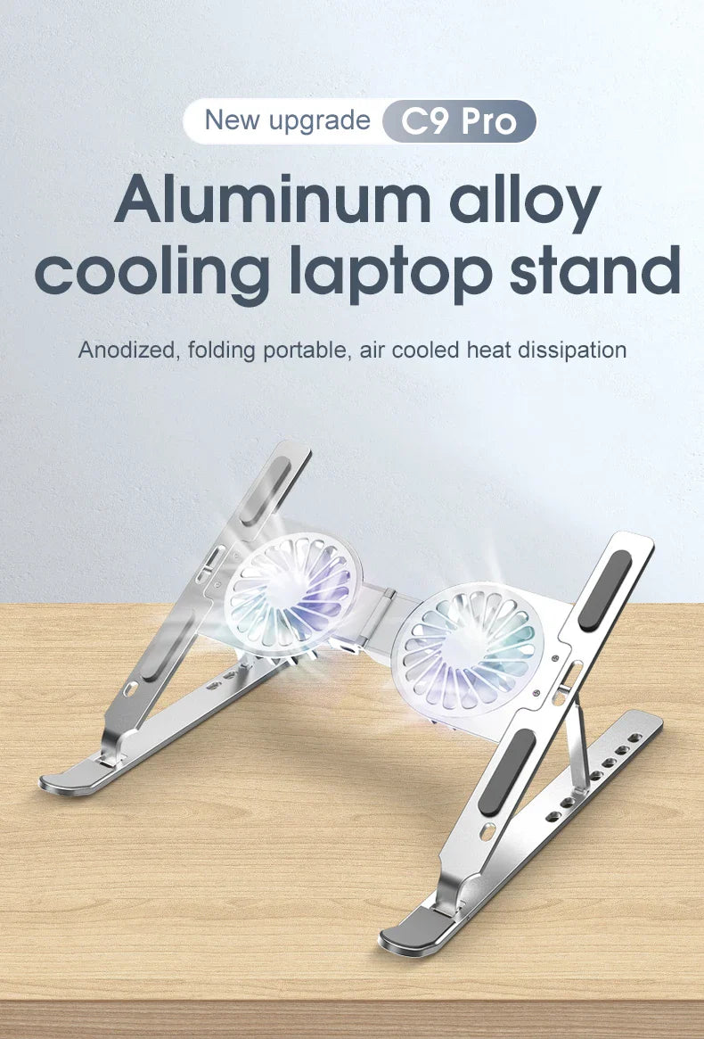 Foldable Aluminum Laptop Cooling Stand - Smart Shop (Online Store for wise shoppers) 