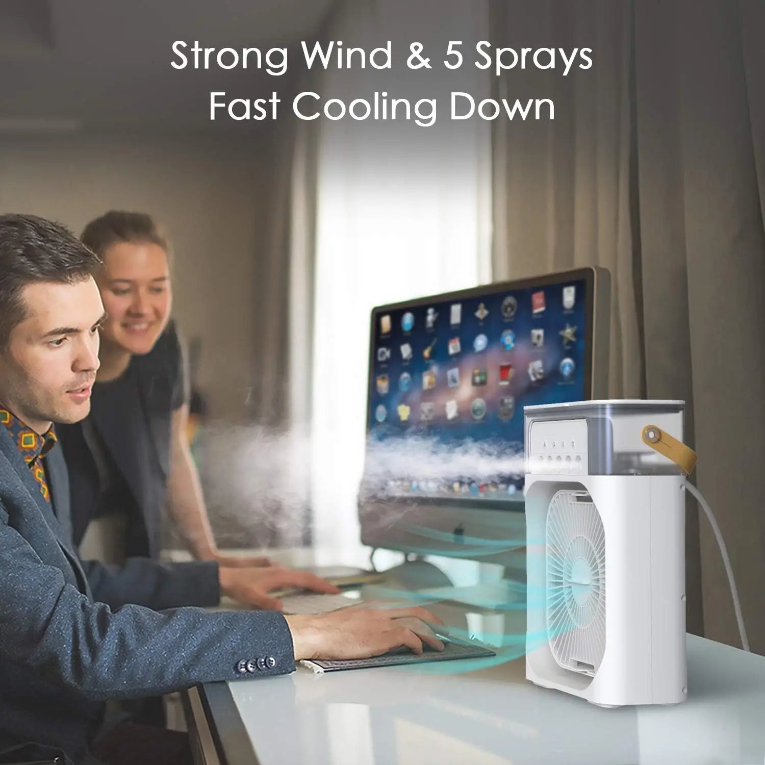 AirMist Pro Desktop Humidifier Fan - Smart Shop (Online Store for wise shoppers) 