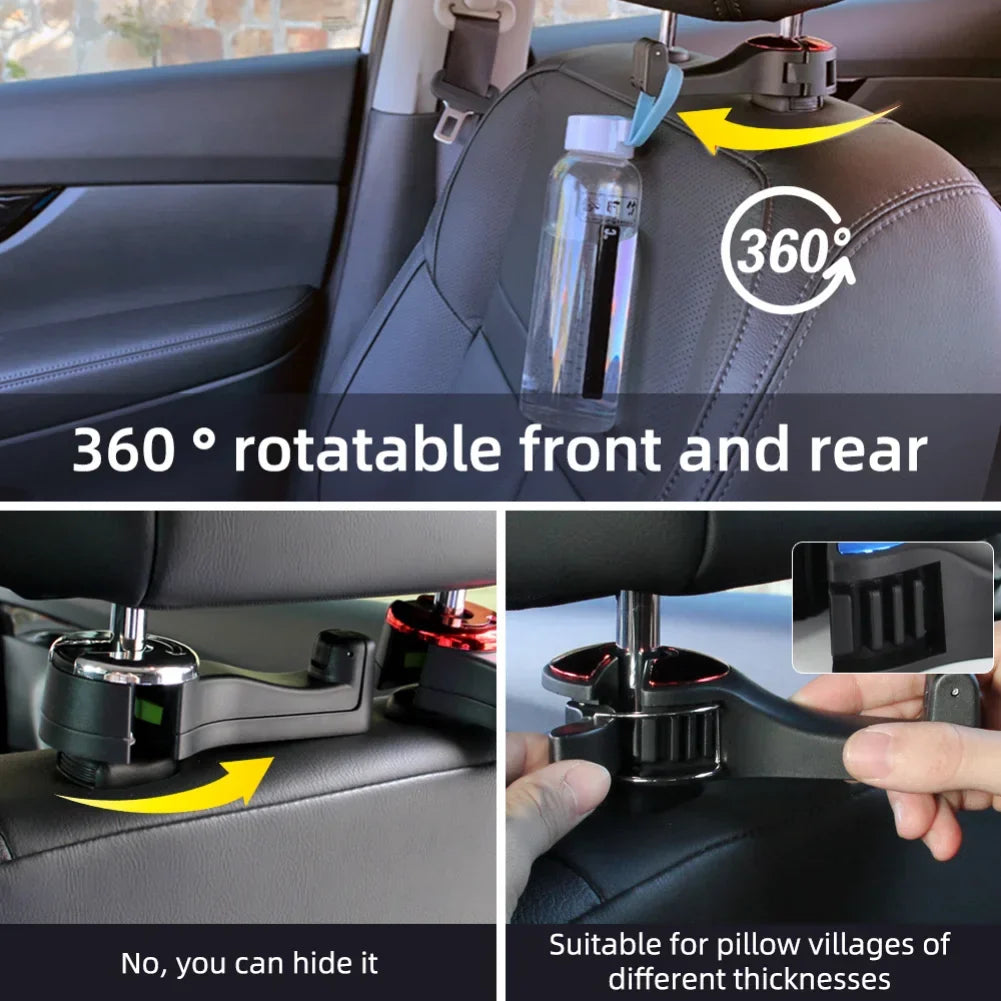 Car Headrest Hook Phone Holder - Smart Shop (Online Store for wise shoppers) 