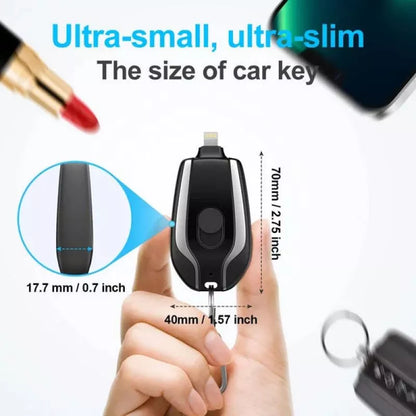 Mini Emergency Keychain Power Bank