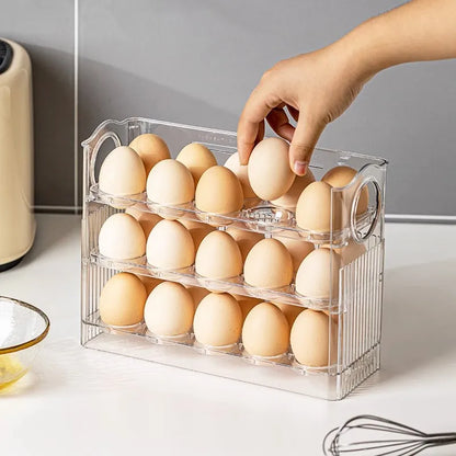 3-layer Flip Egg Storage Box - Smart Shop (Online Store for wise shoppers) 