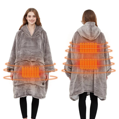 Heating oversized Hoodie