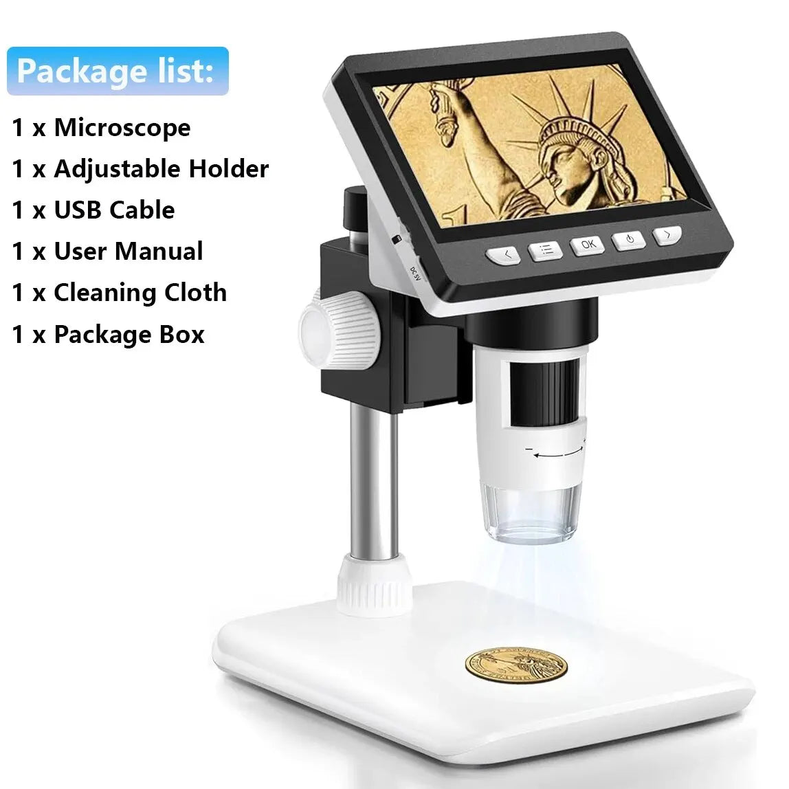 LCD Digital Microscope With Stand - Smart Shop (Online Store for wise shoppers) 