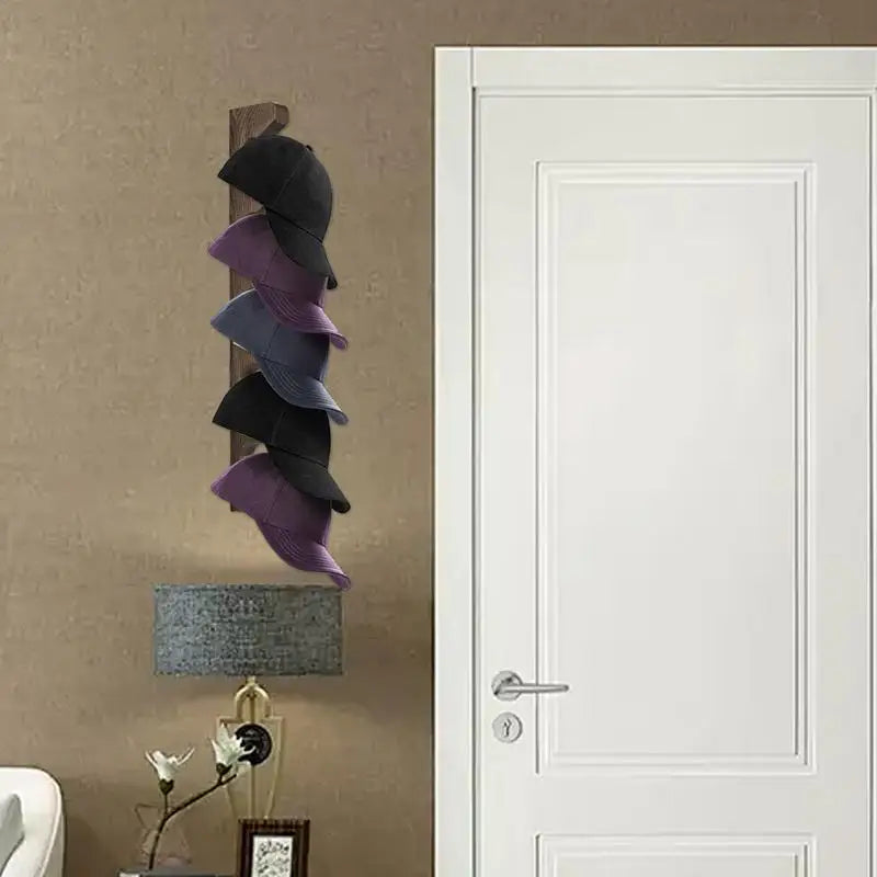 Wooden Hat Wall Hanger - Smart Shop (Online Store for wise shoppers) 