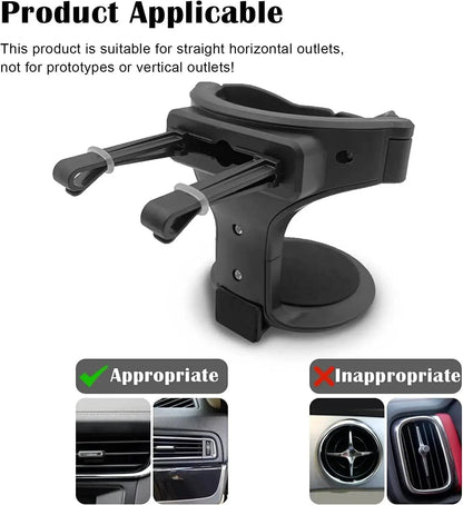 Multifunctional Car Air Vent Cup Holder - 2Pcs - Smart Shop (Online Store for wise shoppers) 