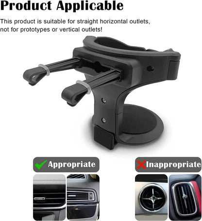 Multifunctional Car Air Vent Cup Holder - 2Pcs