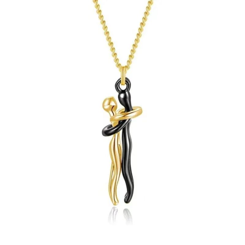 Fashion Hugging Pendant Necklace - Smart Shop (Online Store for wise shoppers) 