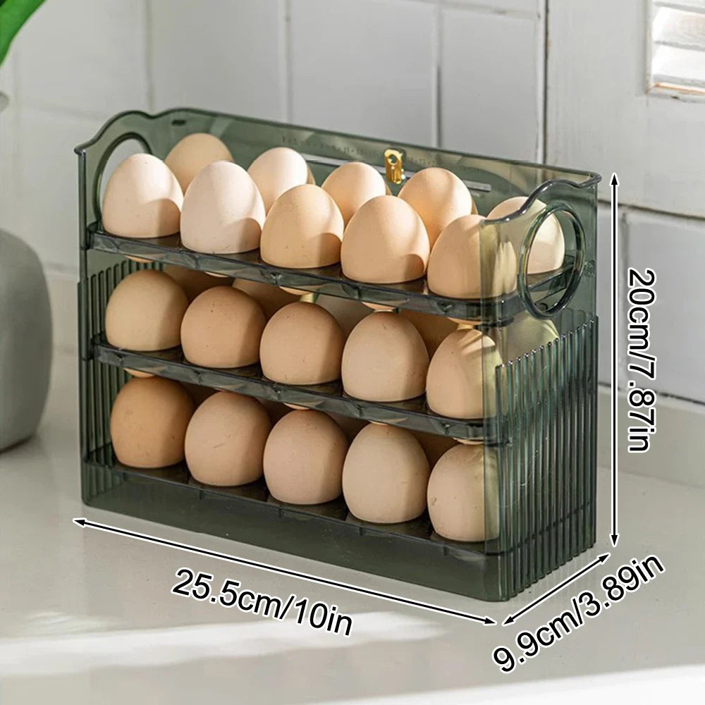 3-layer Flip Egg Storage Box - Smart Shop (Online Store for wise shoppers) 