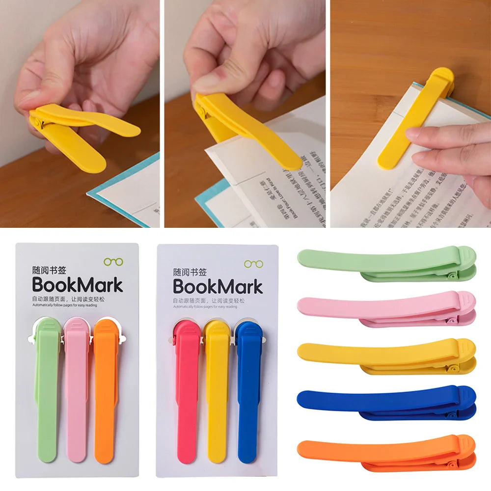 3Pcs Silicone Bookmarks - Smart Shop (Online Store for wise shoppers) 