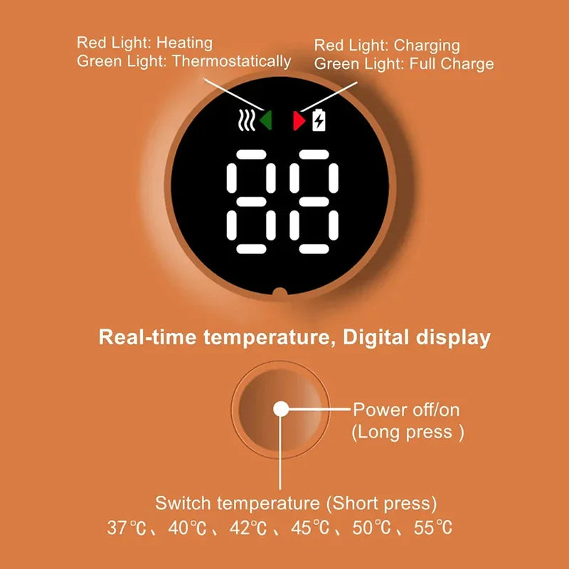 Rechargeable LED Display Bottle Warmer - Smart Shop (Online Store for wise shoppers) 