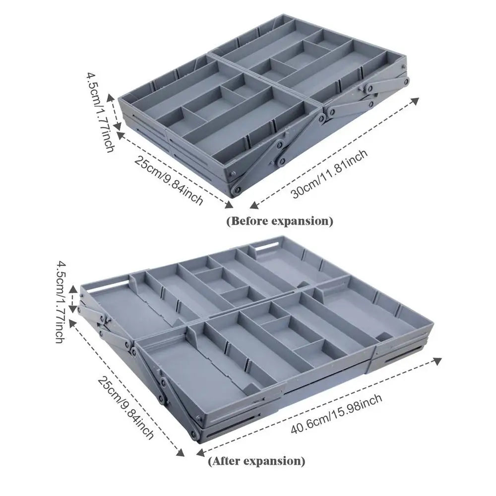 Multi Level Collapsible Organizer Drawer - Smart Shop (Online Store for wise shoppers) 